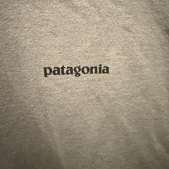 Patagonia Back Logo Crewneck Sweatshirt Men's Blue Lightweight Fleece XL - Picture 6 of 6
